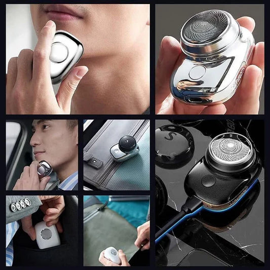 Modulyss Mini Electric Shaver Portable, Shaver Men, Shaving Machine for Men, Pocket Beard Trimmer