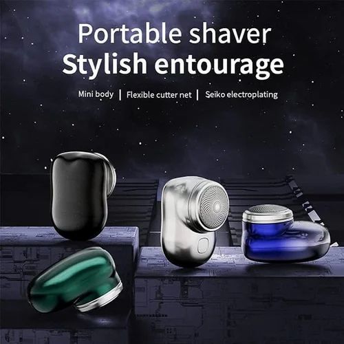 Modulyss Mini Electric Shaver Portable, Shaver Men, Shaving Machine for Men, Pocket Beard Trimmer