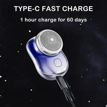 Modulyss Mini Electric Shaver Portable, Shaver Men, Shaving Machine for Men, Pocket Beard Trimmer